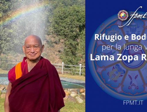 Gruppi di Recitazioni per la lunga vita di Lama Zopa Rinpoce