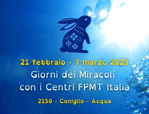Losar e Quindici Giorni dei Miracoli con i Centri FPMT Italia 2023