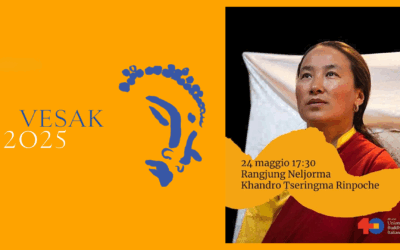 Incontro con Khandro Tseringma Rinpoche – Vesak 2025 a Milano